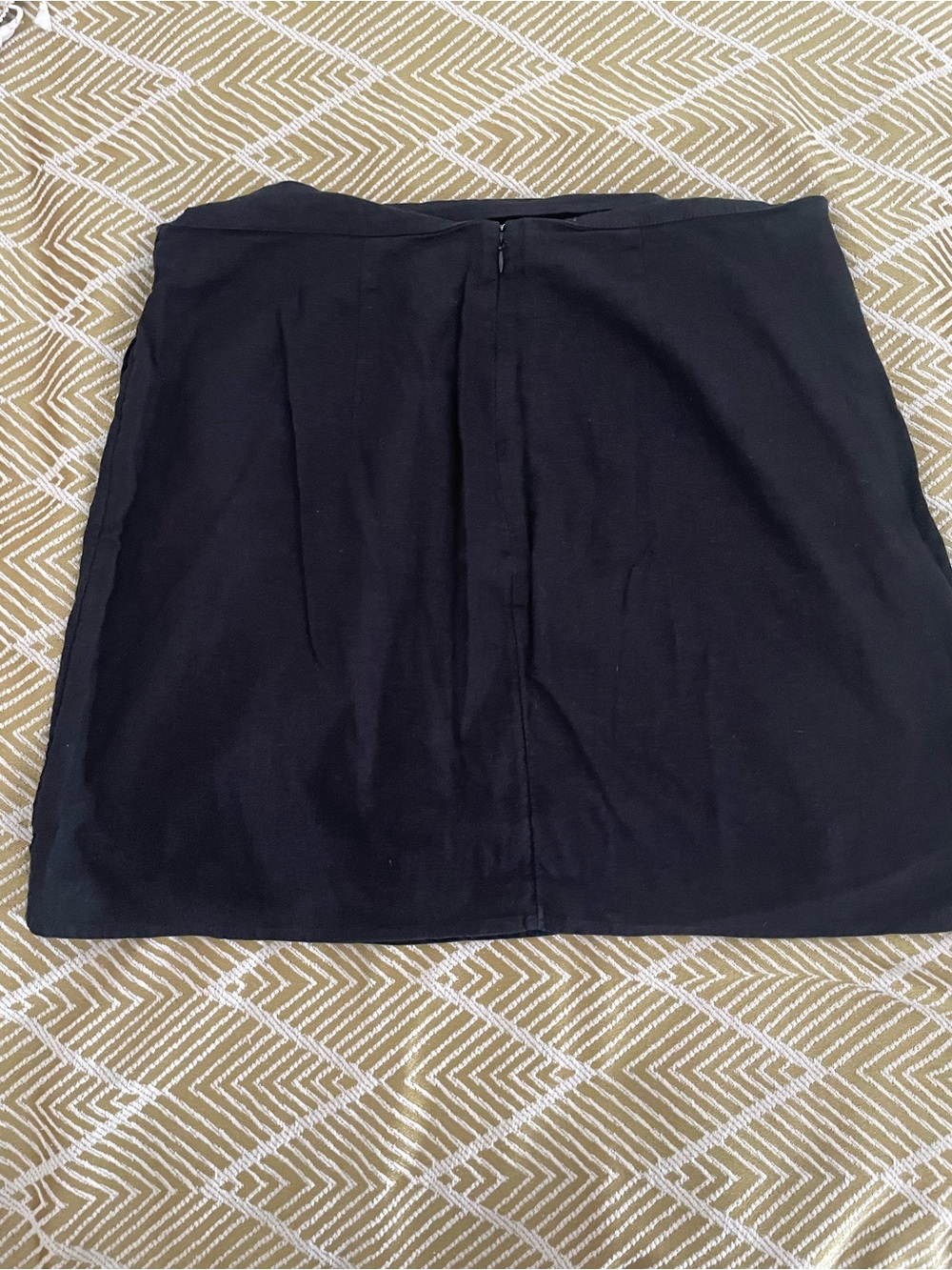 LOFT Black Simple Mini Skirt